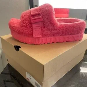 UGG | Shoes | Ugg Womens Fluffita Slipper Taffy Pink | Poshmark
